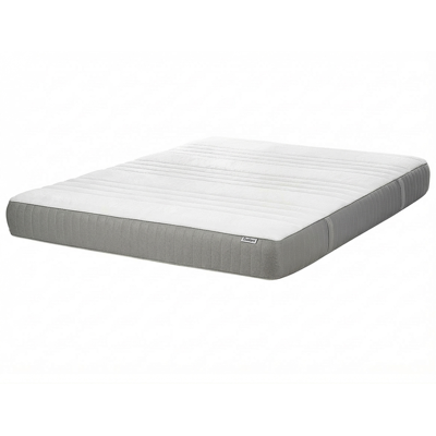 Beliani Memory Foam Mattress White Grey Super King - Memory Foam Mattress Beliani Memory Foam Mattress White Grey Super King - Memory Foam Mattress