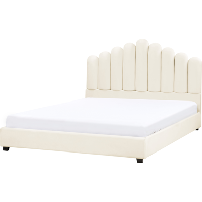 Beliani Vincennes Velvet Double Bed - Bed Beliani Vincennes Velvet Double Bed - Bed