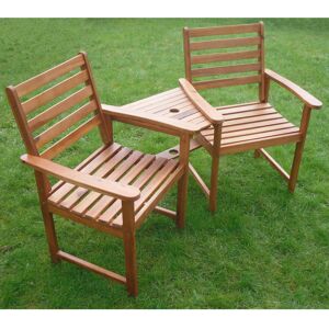 Your Price Furniture Ascot Companion Corner Bench Set Wooden Garden Love Seat FSC®-Certified Your Price Furniture Ascot Companion Corner Bench Set Wooden Garden Love Seat FSC®-Certified