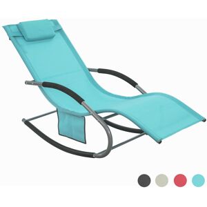SoBuy® OGS28-HB, Outdoor Garden Rocking Chair Sun Lounger with Side Bag SoBuy® OGS28-HB, Outdoor Garden Rocking Chair Sun Lounger with Side Bag