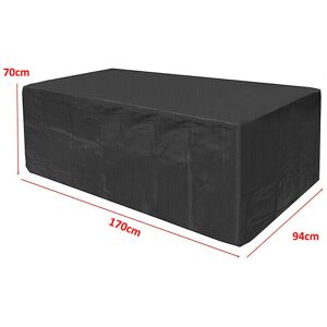 Unbranded (Black, 170*94*70CM) Heavy Duty Waterproof Garden Patio Furniture Cover Outdoor Unbranded (Black, 170*94*70CM) Heavy Duty Waterproof Garden Patio Furniture Cover Outdoor