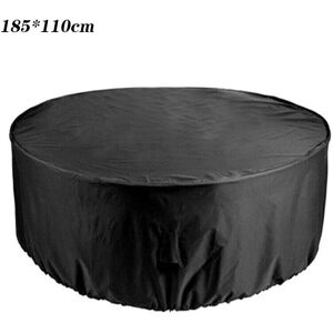 Unbranded (185*110CM) Round Table Chair Cover Waterproof Outdoor Garden Furniture Protecto Unbranded (185*110CM) Round Table Chair Cover Waterproof Outdoor Garden Furniture Protecto