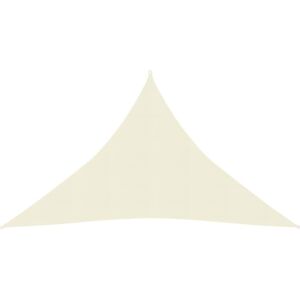 vidaXL Sunshade Sail 160g/m² Cream HDPE Outdoor Canopy Garden Patio Awning vidaXL Sunshade Sail 160g/m² Cream HDPE Outdoor Canopy Garden Patio Awning