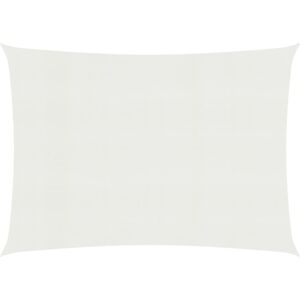 vidaXL Sunshade Sail 160 g/m² White HDPE Outdoor Canopy Garden Patio Awning - Sunshade Sail vidaXL Sunshade Sail 160 g/m² White HDPE Outdoor Canopy Garden Patio Awning - Sunshade Sail