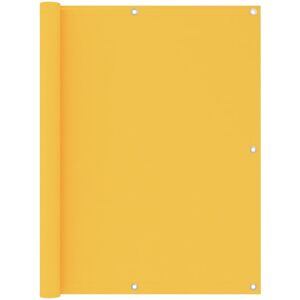 vidaXL Balcony Screen Yellow 120x400 cm Oxford Fabric - Balcony Screen vidaXL Balcony Screen Yellow 120x400 cm Oxford Fabric - Balcony Screen