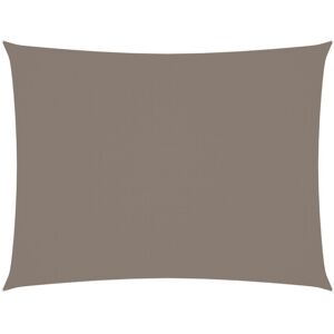 vidaXL Sunshade Sail Oxford Fabric Rectangular 6x7 m Taupe - Sunshade Sail vidaXL Sunshade Sail Oxford Fabric Rectangular 6x7 m Taupe - Sunshade Sail