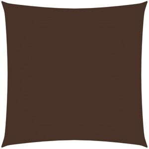 vidaXL Brown 2x2 m Oxford Fabric Square Sunshade Sail vidaXL Brown 2x2 m Oxford Fabric Square Sunshade Sail