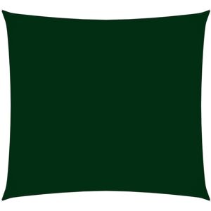 vidaXL Sunshade Sail 3.6x3.6 m Dark Green Oxford Fabric - Sunshade vidaXL Sunshade Sail 3.6x3.6 m Dark Green Oxford Fabric - Sunshade