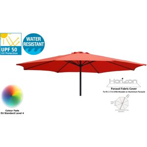 Horizon (2.7m 8arm 210g, Terracotta) Replacement Fabric Garden Parasol Canopy Cover Horizon (2.7m 8arm 210g, Terracotta) Replacement Fabric Garden Parasol Canopy Cover