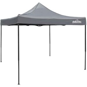 Dellonda Premium 3x3m Pop-Up Gazebo, Heavy Duty, Water Resistant, Carry Bag, Stakes & Wei Dellonda Premium 3x3m Pop-Up Gazebo, Heavy Duty, Water Resistant, Carry Bag, Stakes & Wei
