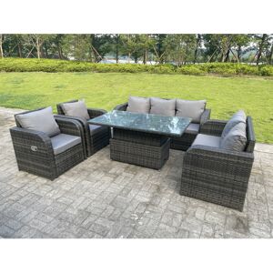 Fimous Rattan Outdoor Garden Furniture Lifting Adjustable Dining Or Coffee Table Fimous Rattan Outdoor Garden Furniture Lifting Adjustable Dining Or Coffee Table