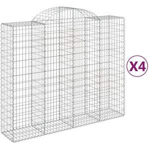 vidaXL Arched Gabion Basket - Garden Decorative Structure vidaXL Arched Gabion Basket - Garden Decorative Structure