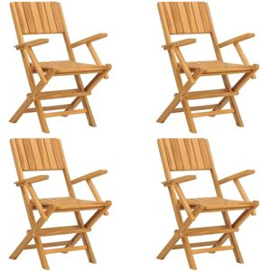 (4 pcs, with armrest) vidaXL Folding Garden Chairs Outdoor Chair Patio Wooden Ch (4 pcs, with armrest) vidaXL Folding Garden Chairs Outdoor Chair Patio Wooden Ch