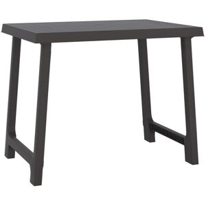 (anthracite) vidaXL Camping Table Garden Picnic Table Outdoor Dining Table PP Wo (anthracite) vidaXL Camping Table Garden Picnic Table Outdoor Dining Table PP Wo