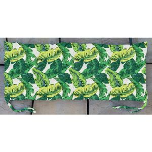 Cushion Mania (170cm x 52cm x 6cm, Floral Green) Waterproof Outdoor Chair Bench Pads Garden CH Cushion Mania (170cm x 52cm x 6cm, Floral Green) Waterproof Outdoor Chair Bench Pads Garden CH