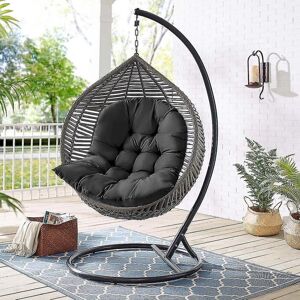 Unbranded Garden Indoor Hanging Egg Swing Hammock Chair Seat Thick Pad Cushion Pillow Pads Unbranded Garden Indoor Hanging Egg Swing Hammock Chair Seat Thick Pad Cushion Pillow Pads