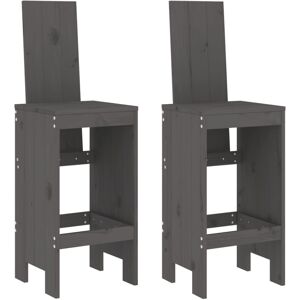 (grey pine, 40 x 42 x 120 cm) vidaXL Bar Stools Garden Stool Wooden Outdoor Chai (grey pine, 40 x 42 x 120 cm) vidaXL Bar Stools Garden Stool Wooden Outdoor Chai