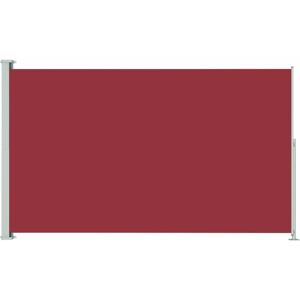 vidaXL Side Awning Extendable 180x300 cm Red - Side Awning vidaXL Side Awning Extendable 180x300 cm Red - Side Awning