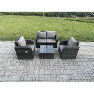 Fimous Wicker PE Rattan Garden Furniture Set Outdoor Lounge Sofa Set with Love S Fimous Wicker PE Rattan Garden Furniture Set Outdoor Lounge Sofa Set with Love S