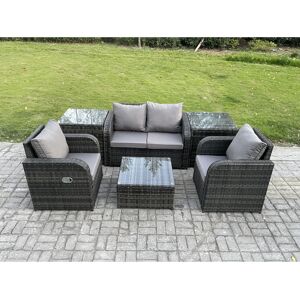 Fimous Wicker PE Rattan Garden Furniture Set Outdoor Lounge Sofa Set with Love S Fimous Wicker PE Rattan Garden Furniture Set Outdoor Lounge Sofa Set with Love S