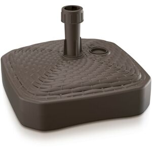 URBN Living (Brown, Square) 10L / 12L Rattan Garden Plastic Parasol Base Stand URBN Living (Brown, Square) 10L / 12L Rattan Garden Plastic Parasol Base Stand