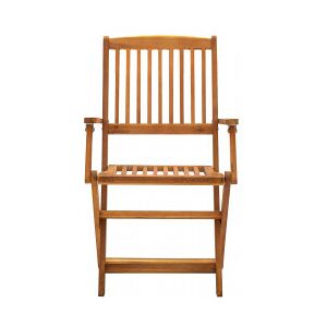 vidaXL 4x Solid Acacia Wood Folding Outdoor Chairs Garden Backyard Foldable vidaXL 4x Solid Acacia Wood Folding Outdoor Chairs Garden Backyard Foldable
