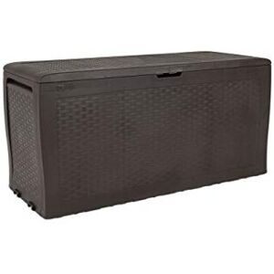 Keter - Samoa Outdoor Trunk - Brown - Outdoor Storage Box Keter - Samoa Outdoor Trunk - Brown - Outdoor Storage Box