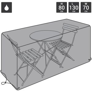 Charles Bentley Bistro Set Waterproof Outdoor Garden Furniture Cover - Black Charles Bentley Bistro Set Waterproof Outdoor Garden Furniture Cover - Black