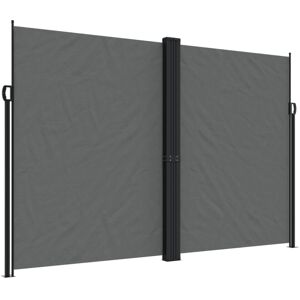 vidaXL - Retractable Side Awning - Anthracite vidaXL - Retractable Side Awning - Anthracite