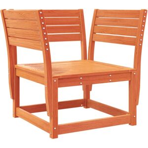 vidaXL Garden Chair Outdoor Chair Balcony Chair Wax Brown Solid Wood Pine vidaXL Garden Chair Outdoor Chair Balcony Chair Wax Brown Solid Wood Pine