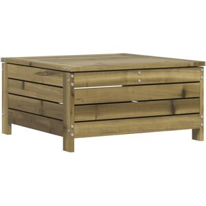 vidaXL Garden Footstool Outdoor Ottoman Garden Footrest Impregnated Wood Pine vidaXL Garden Footstool Outdoor Ottoman Garden Footrest Impregnated Wood Pine