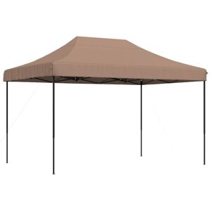 (brown, without sidewall) vidaXL Foldable Party Tent Pop-Up with 4 Sidewalls Pat (brown, without sidewall) vidaXL Foldable Party Tent Pop-Up with 4 Sidewalls Pat