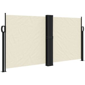 (cream, 120 x 1000 cm) vidaXL Retractable Side Awning Outdoor Privacy Screen Bal (cream, 120 x 1000 cm) vidaXL Retractable Side Awning Outdoor Privacy Screen Bal