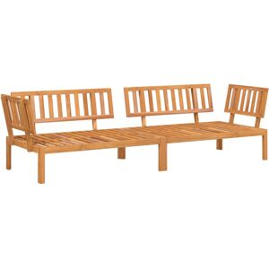 vidaXL Garden Pallet Corner Sofas Patio Outdoor Sofa 2 pcs Solid Wood Acacia vidaXL Garden Pallet Corner Sofas Patio Outdoor Sofa 2 pcs Solid Wood Acacia