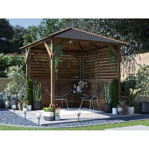 Dunster House Wooden Gazebo Kit Louvre Walled Pressure Treated Garden Shelter Ut Dunster House Wooden Gazebo Kit Louvre Walled Pressure Treated Garden Shelter Ut