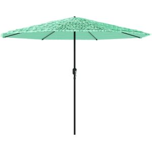 vidaXL Garden Parasol Steel Pole - UV Protection - 324x324x247cm vidaXL Garden Parasol Steel Pole - UV Protection - 324x324x247cm
