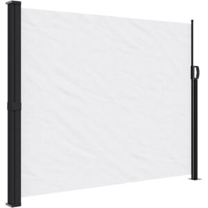 (white, 160 x 500 cm) vidaXL Retractable Side Awning Outdoor Privacy Screen Balc (white, 160 x 500 cm) vidaXL Retractable Side Awning Outdoor Privacy Screen Balc