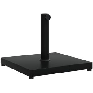 vidaXL Parasol Base for Ø32/38/48 mm Poles Umbrella Base Holder 18 kg Square vidaXL Parasol Base for Ø32/38/48 mm Poles Umbrella Base Holder 18 kg Square