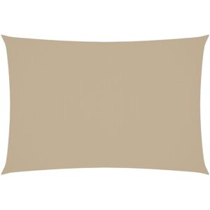 vidaXL Sunshade Sail Oxford Fabric Rectangular 3x5 m Beige - Sunshade Sail vidaXL Sunshade Sail Oxford Fabric Rectangular 3x5 m Beige - Sunshade Sail