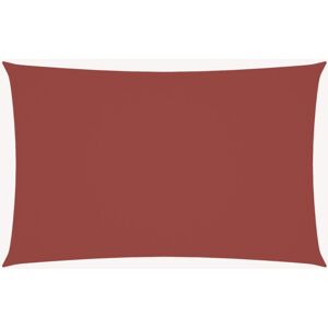 vidaXL Shade Sail Oxford Fabric Rectangular 5x8 m Terracotta Red - Shade Sail vidaXL Shade Sail Oxford Fabric Rectangular 5x8 m Terracotta Red - Shade Sail
