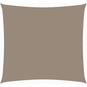 vidaXL Sunshade Sail Oxford Fabric Square 2x2 m Taupe - Sunshade Sail vidaXL Sunshade Sail Oxford Fabric Square 2x2 m Taupe - Sunshade Sail