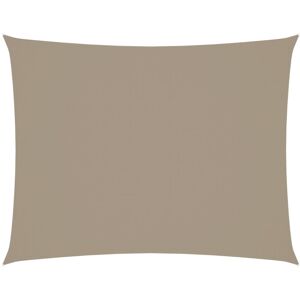 vidaXL Sunshade Sail Oxford Fabric Rectangular 3.5x5 m Taupe Shade Canopy - Sunshade Sail vidaXL Sunshade Sail Oxford Fabric Rectangular 3.5x5 m Taupe Shade Canopy - Sunshade Sail
