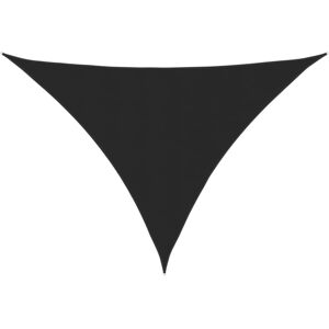 vidaXL Black Sunshade Sail 4x4x5.8m Triangle Outdoor Cover vidaXL Black Sunshade Sail 4x4x5.8m Triangle Outdoor Cover