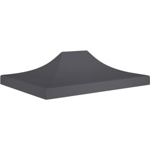 vidaXL Party Tent Roof 4x3 m Anthracite - Party Tent Roof vidaXL Party Tent Roof 4x3 m Anthracite - Party Tent Roof