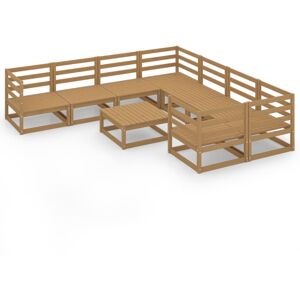 vidaXL 9-piece garden lounge set - outdoor furniture set vidaXL 9-piece garden lounge set - outdoor furniture set