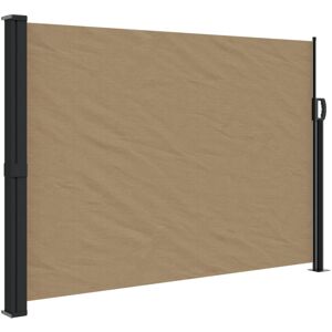 (taupe, 140 x 600 cm) vidaXL Retractable Side Awning Outdoor Privacy Screen Balc (taupe, 140 x 600 cm) vidaXL Retractable Side Awning Outdoor Privacy Screen Balc