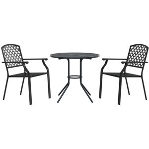 (80 x 72.5 cm/ 3 piece) vidaXL Stackable Garden Chair Set Seat 5 pcs Anthracite (80 x 72.5 cm/ 3 piece) vidaXL Stackable Garden Chair Set Seat 5 pcs Anthracite