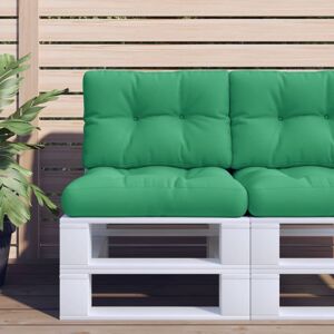 vidaXL Pallet Sofa Cushions - Green - Seat & Backrest Set vidaXL Pallet Sofa Cushions - Green - Seat & Backrest Set