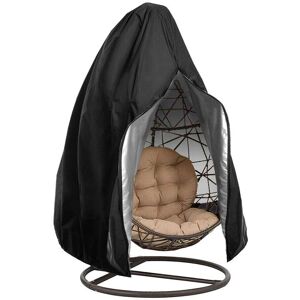 LIFEASY 190X115Cm-Patio Hanging Egg Chair Cover Outdoor Rattan Wicker Swing Chair Waterp LIFEASY 190X115Cm-Patio Hanging Egg Chair Cover Outdoor Rattan Wicker Swing Chair Waterp