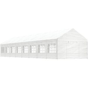Maisonchic Garden Gazebo - Polyethylene, White, 17.84x4.08x3.22 m - Gazebo Maisonchic Garden Gazebo - Polyethylene, White, 17.84x4.08x3.22 m - Gazebo